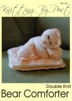 Knitting Pattern - Knitting By Post 092 -DK - Bear Comforter